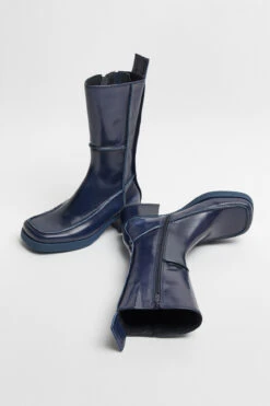 Miista Alzira Navy Boots -Shoes Promotion Shop E8 alzira navy boots 02
