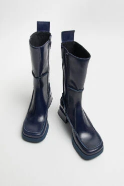 Miista Alzira Navy Boots -Shoes Promotion Shop E8 alzira navy boots 04