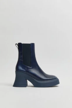 Miista Analu Navy Ankle Boots