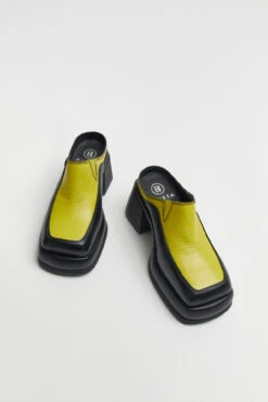 Miista Bethania Lime Mules -Shoes Promotion Shop E8 bethania lime mules 04
