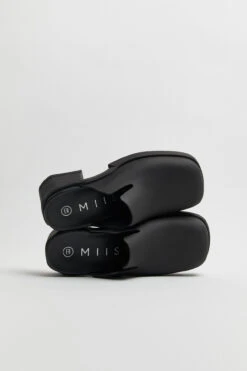 Miista Blissa Black Mules -Shoes Promotion Shop E8 blissa black mules 03