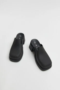 Miista Blissa Black Mules -Shoes Promotion Shop E8 blissa black mules 04