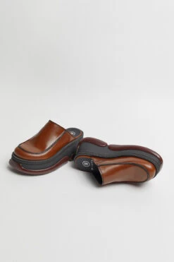 Miista Brietta Brown Mules -Shoes Promotion Shop E8 brietta brown mules 02