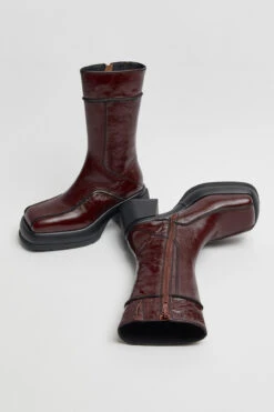 Miista Bruna Brown Boots -Shoes Promotion Shop E8 bruna brown boots 02
