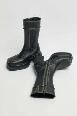 Miista Bruna Lime Boots -Shoes Promotion Shop E8 bruna lime boots 02