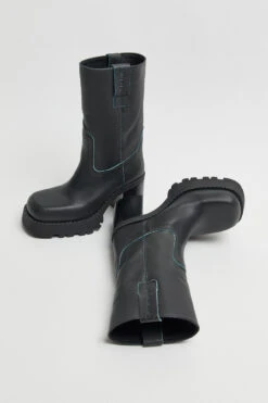 Miista Daiane Blue Boots -Shoes Promotion Shop E8 daiane blue boots 03