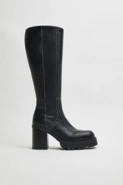 Miista Dulce Black Tall Boots