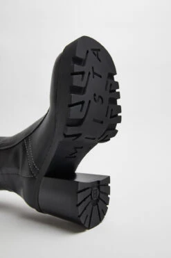Miista Dulce Black Tall Boots -Shoes Promotion Shop E8 dulce black tall boots 06