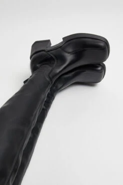 Miista Gabriela Black Tall Boots -Shoes Promotion Shop E8 gabriela black tall boots 03