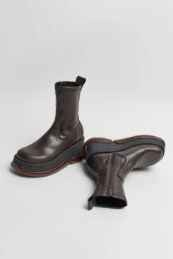 Miista Kattrin Brown Boots -Shoes Promotion Shop E8 kattrin brown boots 02