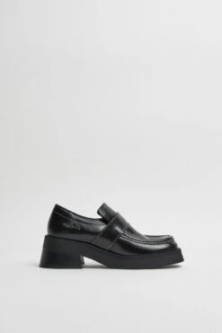 Miista Lib Black Loafers -Shoes Promotion Shop E8 lib black loafers 01