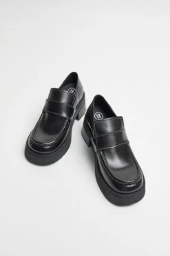 Miista Lib Black Loafers -Shoes Promotion Shop E8 lib black loafers 04