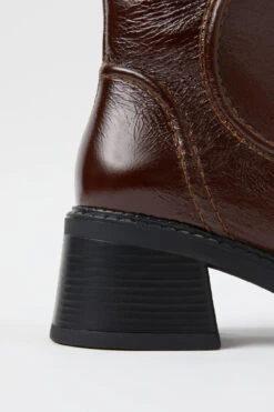 Miista Malene Burgundy Ankle Boots -Shoes Promotion Shop E8 malene burgundy ankle boots 04