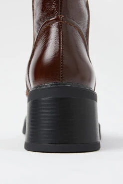 Miista Malene Burgundy Ankle Boots -Shoes Promotion Shop E8 malene burgundy ankle boots 05