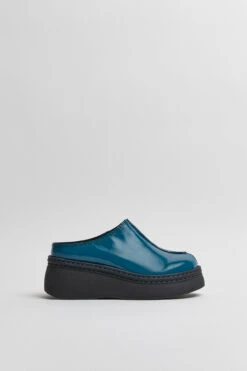 Miista Mego Blue Mules -Shoes Promotion Shop E8 mego blue mules 01