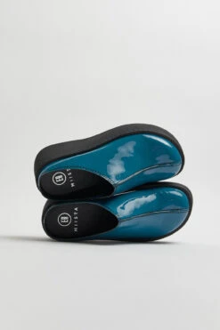 Miista Mego Blue Mules -Shoes Promotion Shop E8 mego blue mules 03