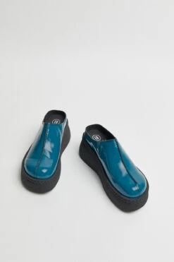 Miista Mego Blue Mules -Shoes Promotion Shop E8 mego blue mules 04