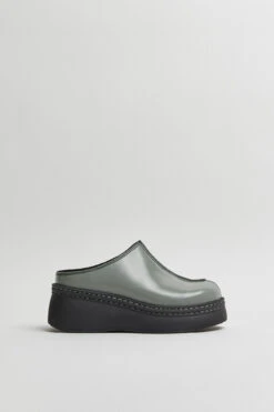Miista Mego Grey Mules -Shoes Promotion Shop E8 mego grey mules 01