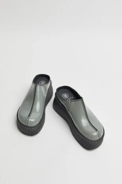 Miista Mego Grey Mules -Shoes Promotion Shop E8 mego grey mules 04