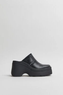 Miista Mirabella Black Mules -Shoes Promotion Shop E8 mirabella black mules 01