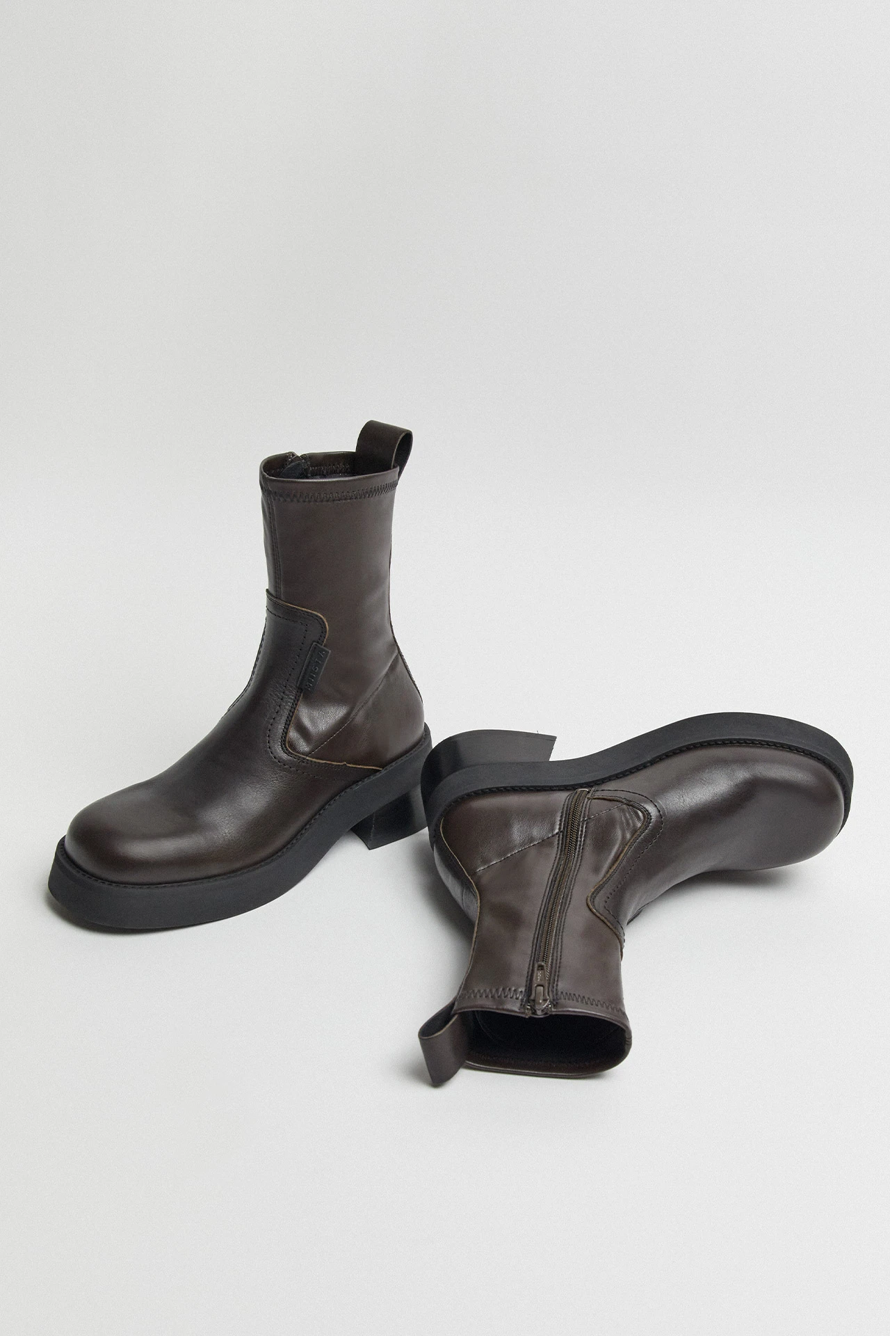 Miista Oliana Brown Ankle Boots 6 Miista Oliana Brown Ankle Boots - Image 4