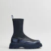 Miista Rosario Navy Ankle Boots -Shoes Promotion Shop E8 rosario navy ankle boots 01