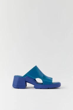 Miista Tawny Blue Mules -Shoes Promotion Shop E8 tawny blue mules 01