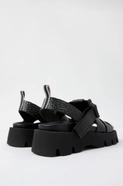 Miista Zia Black Sandals -Shoes Promotion Shop E8 zia black sandals 03