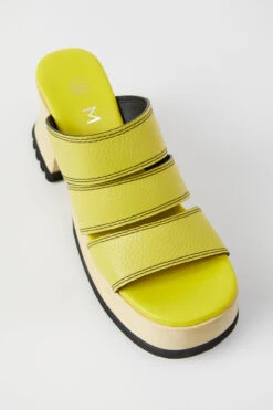 Miista Deanne Lime Mules -Shoes Promotion Shop E8 deanne lime mules 04