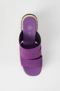 Miista Deanne Purple Mules -Shoes Promotion Shop E8 deanne purple mules 02