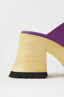 Miista Deanne Purple Mules -Shoes Promotion Shop E8 deanne purple mules 04