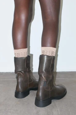 Miista Aron Brown Boots -Shoes Promotion Shop EC E8 aron brown boots 03