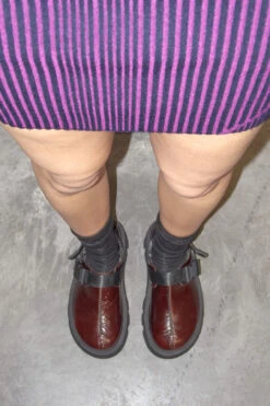 Miista Clive Burgundy Mules