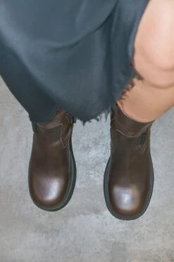 Miista Oliana Brown Ankle Boots 11 Miista Oliana Brown Ankle Boots -Shoes Promotion Shop EC E8 oliana brown ankle boots 02