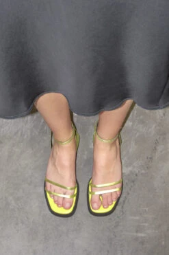 Miista Rosalyn Lime Sandals -Shoes Promotion Shop EC E8 rosalyn lime 02