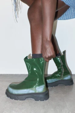 Miista Rosario Green Ankle Boots -Shoes Promotion Shop EC E8 rosario green ankle boots 03