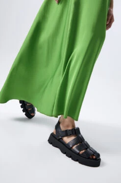 Miista Zia Black Sandals