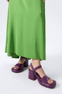 Miista Beverly Mauve Sandals