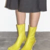 Miista Brenda Yellow Ankle Boots -Shoes Promotion Shop EC miista brenda yellow 01