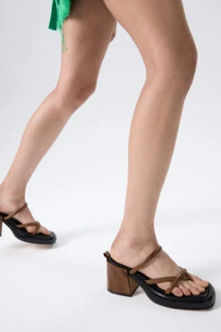 Miista Delphine Brown Sandals