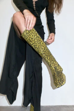 Miista Donna Yellow Tall Boots -Shoes Promotion Shop EC miista donna yellow tall boots 04