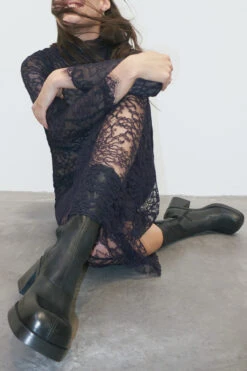 Miista Elke Black Boots -Shoes Promotion Shop EC miista elke black stretch boots 04