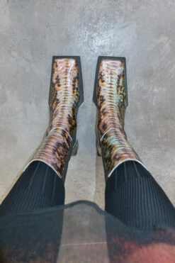 Miista Minnie Orange Boots -Shoes Promotion Shop EC miista minnie orange boots 05