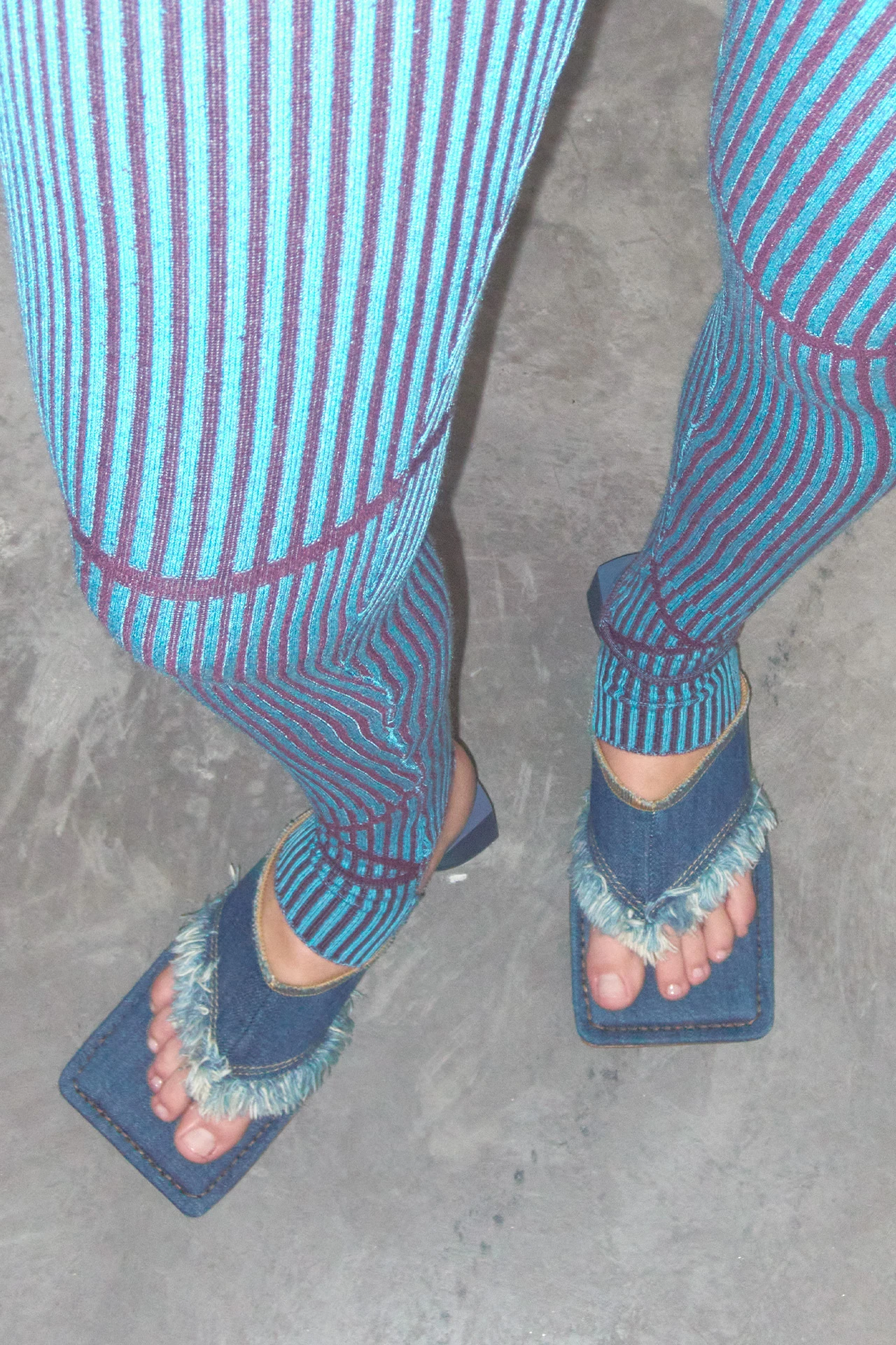 Miista Pythia Denim Sandals 4 Miista Pythia Denim Sandals - Image 3