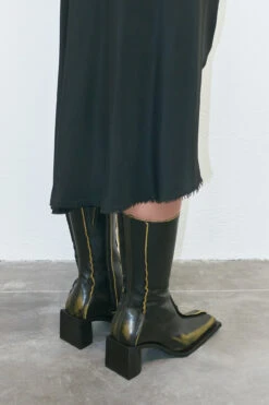 Miista Reiko Black Boots -Shoes Promotion Shop EC miista reiko black mustard boots 03