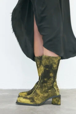 Miista Reiko Yellow Boots -Shoes Promotion Shop EC miista reiko boots 01