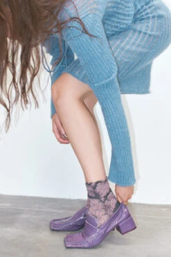 Miista Serena Purple Loafers -Shoes Promotion Shop EC miista serena purple loafers 04