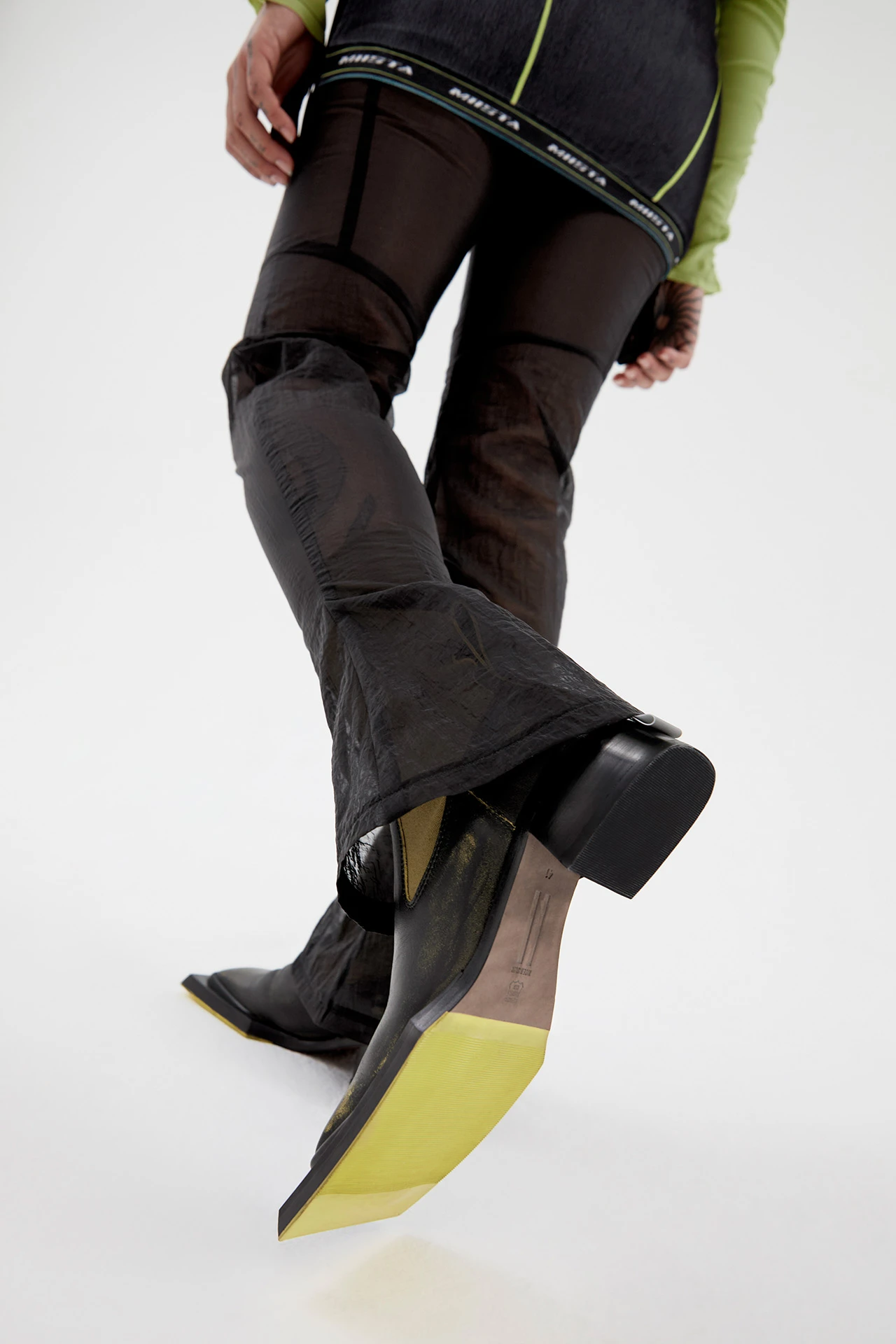 Miista Space Charcoal Boots 4 Miista Space Charcoal Boots - Image 2