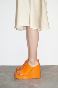 Miista Rhea Orange Mule Sandals -Shoes Promotion Shop EC rhea orange 02