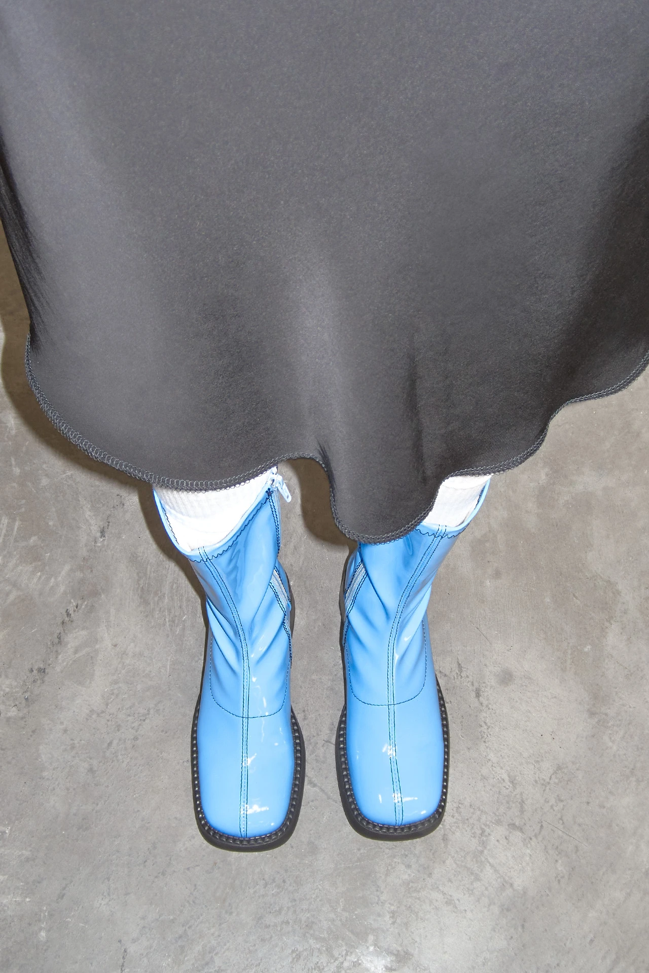 Miista Vero Blue Ankle Boots 6 Miista Vero Blue Ankle Boots - Image 4